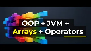 Java Full Course Part 1 OOP Concepts JVM Arrays Control Flow Operators Core Advanced Java