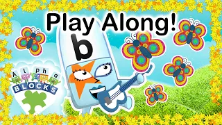 Can You Find The BUTTERFLY MentalHealthAwareness Phonics Alphablocks 