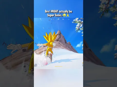 I WENT SUPER SONIC ON HIM 💀😭