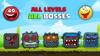 RED BALL 4 - ALL LEVELS ALL VOLUMES ALL BOSSES SUPERSPEED GAMEPLAY