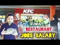 Restaurant job salary Restaurant manager salary kuwait Restaurant jobs salary