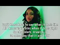 Kiana Ledé - Chocolate. ft. Ari Lennox acoustic karaoke instrumental plus guide vocal
