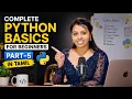 Complete Python Basics for Beginners Part-5 Conditional Statements if else elif Explained