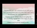 as ash Perdon, Perdon, con subtitulos en ingles  (Forgiveness)