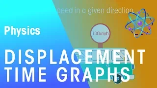 Displacement Time Graphs Forces Motion Physics FuseSchool