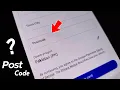 postcode Kya Hota Hai Postcode Me Kya Likhna Hai