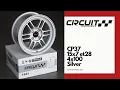 First Look Circuit Performance CP37 RPF1 Style 15x7 et28 Silver Wheels CP37C570SL-28