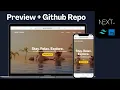 Hotel Landing Page - Next JS 14 Typescript Tailwind CSS Github Public Repo
