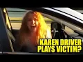 WATCH Karen Fakes Screaming Meltdown After Rear-Ending Black Driver Allegedly