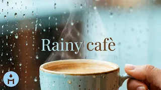 Rainy Coffee Shop Background Noise & Jazz for Focus, Study & Relaxation | 1 ☕ Hour