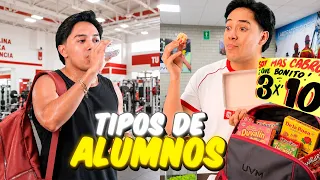 TIPOS DE ESTUDIANTES el primer día de CLASES 