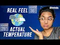 Why you should always check real feel in the weather app