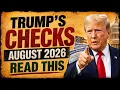 FINALLY Stimulus Check Update Trump Send Checks in August 2026 Bernie s 3 000 Plan