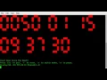 Seven Segment Display Python 3