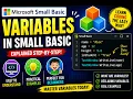 Microsoft Small Basic Variables Explained Beginner Tutorial Learn Variables Step-by-Step