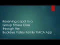 Registering for on the BVFYMCA App