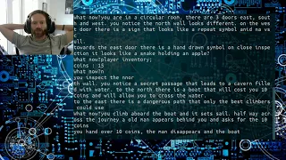Learning Live Stream - programming a text adventure in Python Part 4