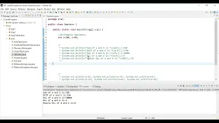 Explained Arithmetic Relational Logical Operator in Java