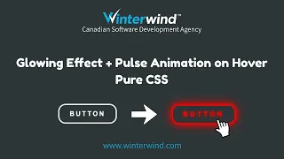Button Glowing Effect Pulse Animation with CSS