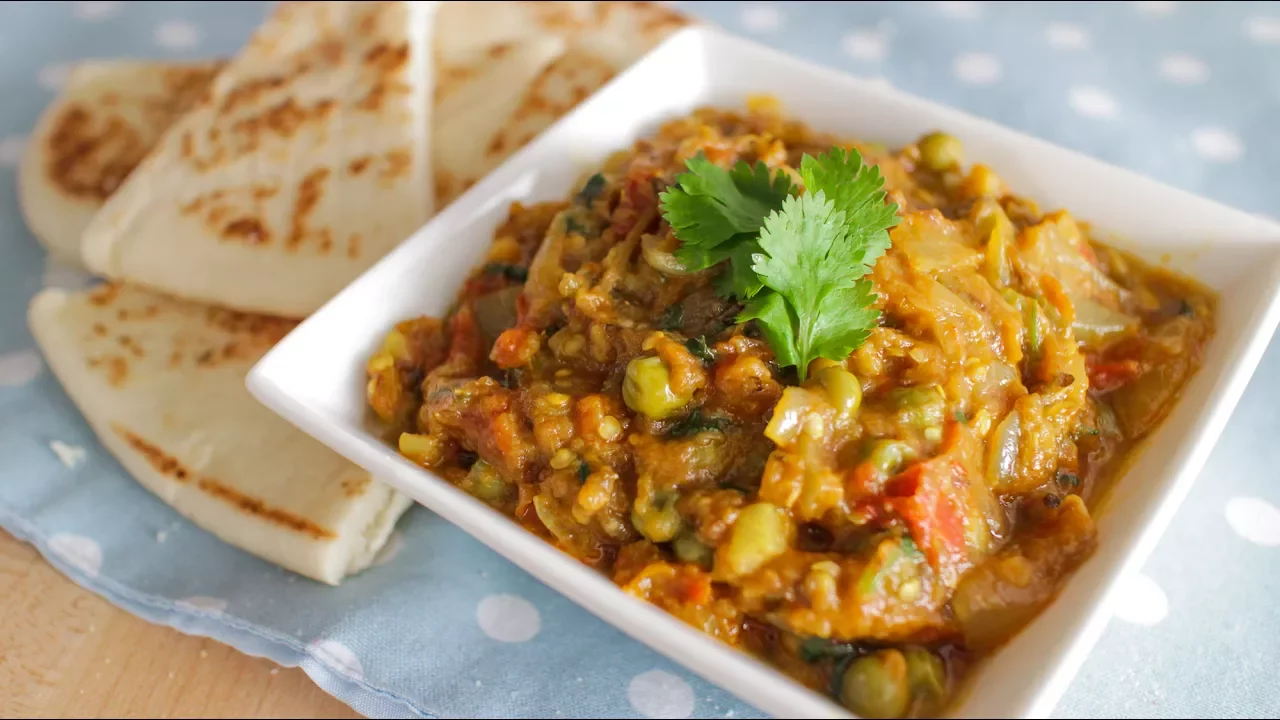 Indian Eggplant Curry Recipe (Baingan Bharta)- Pai