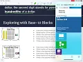 Nov 9 - Lesson 3 9 Model Decimals with Base 10 Blocks