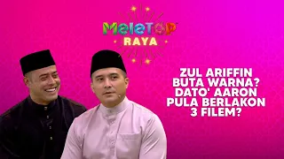 EKSKLUSIF! Rupanya Zul Ariffin Buta Warna Dato' Aaron Nak 'Fight' Dalam Sheriff | MeleTOP | Nabil