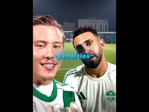 No way bro challenged Mahrez 🤯🥶