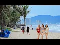 DA NANG Vietnam - Real Life and Travel Moments Today on My Khe Beach Slow Walking Tour