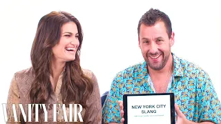 Download Adam Sandler \u0026 Idina Menzel Teach You New York Slang | Vanity Fair MP3