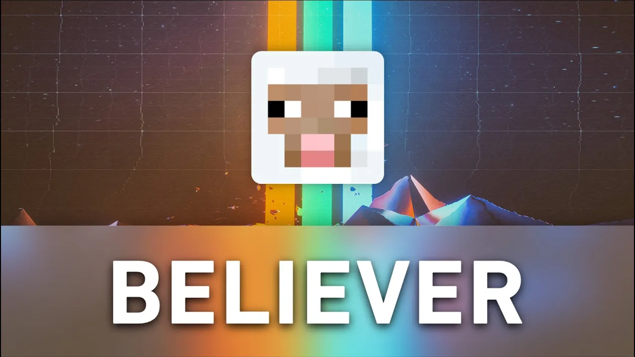 ♪ Sing BELIEVER in Minecraft! ♪