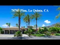 78785 Pina La Quinta CA