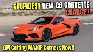 GM makes the ABSOLUTE DUMBEST change to the C8 Corvette What is GM thinking