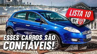 10 CARROS MUITO CONFIÁVEIS E SUPER BARATOS DE SE MANTER! Zero dor de cabeça