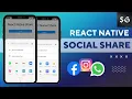 React Native Social Share React Native Tutorial