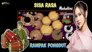 sisa rasa mahalini cover real drum mod kendang rampak koplo
