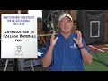 Biggest Mistakes When Preparing for College Baseball