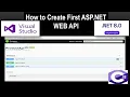 How to create the first ASP NET Web API using Visual Studio 2022 I Swagger for beginners