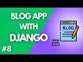 Delete Blog Post Button - Django Blog Application
