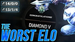 LL Stylish - THE WORST ELO - UNRANKED TO CHALLENGER