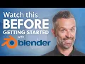 Watch This Before you Get Started with Blender 7 Tips