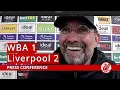 Lagu ALISSON GOAL WINS IT! West Brom 1-2 Liverpool | Jurgen Klopp Press Conference
