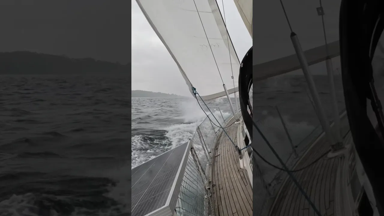 Caught in a squall. #panamalife #boat #sailingadventures #squall-challenge #sailinglife
