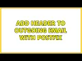 Add header to outgoing email with postfix