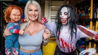 Jeff The Killer And Chucky Capture ME In The Forest!!