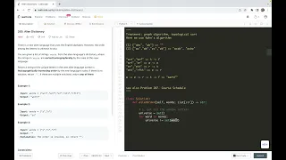 leetcode 269 Alien Dictionary - topo sorting here Kahn s algorithm