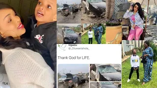 its evil wizkid baby mamas shola and binta speaks on accident they both involves same day
