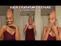becoming a conehead for a day crazy alien makeup transformation