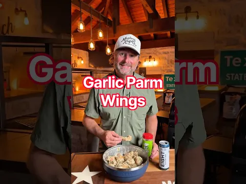 The Best Garlic Parmesan Wings You Will EVER Make!