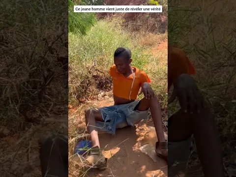 il vient juste de révéler la vérité à ces jeunes