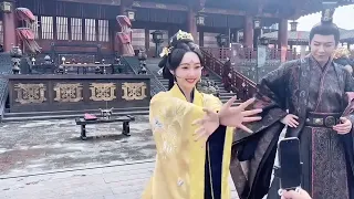 BTS The Chinese Drama The Prisoner Of Beauty Starring Song Zuer And Liu Yunning 